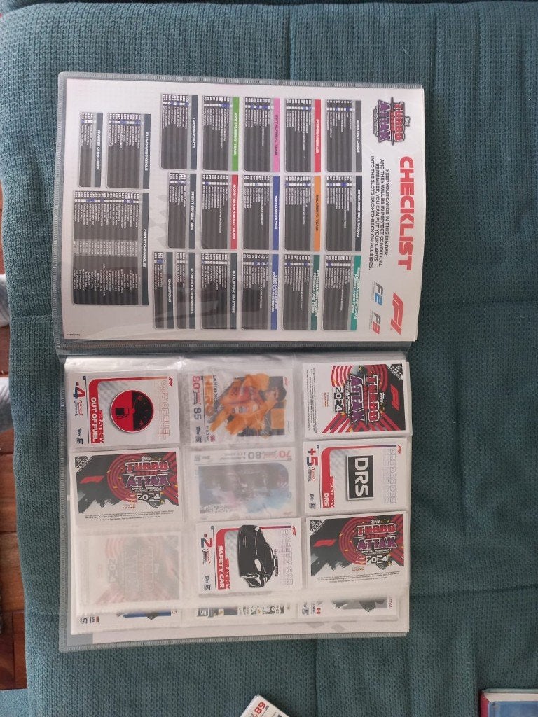 F1 Turbo Attax 2024 - Boek + kaarten, Ophalen of Verzenden, Zo goed als nieuw, Formule 1