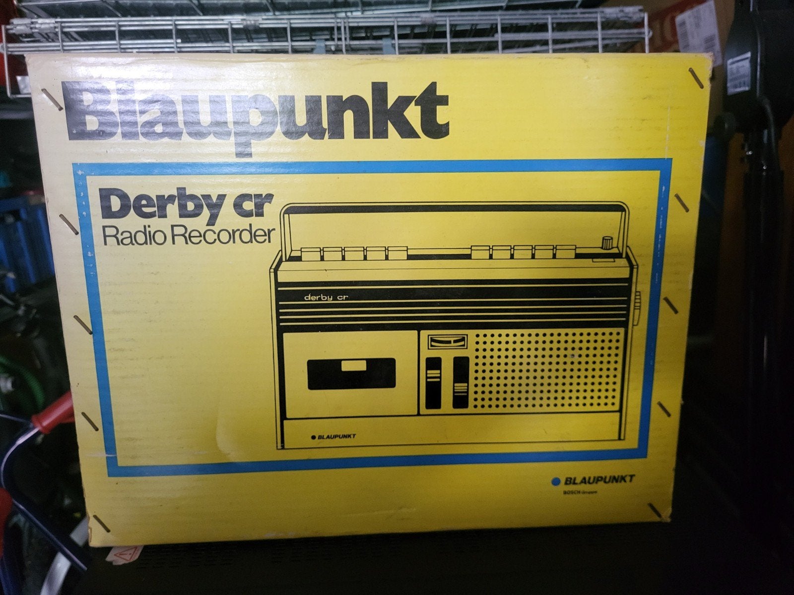 Blaupunkt Derby CR Radio Recorder - defect, Ophalen of Verzenden, Zo goed als nieuw, Radio