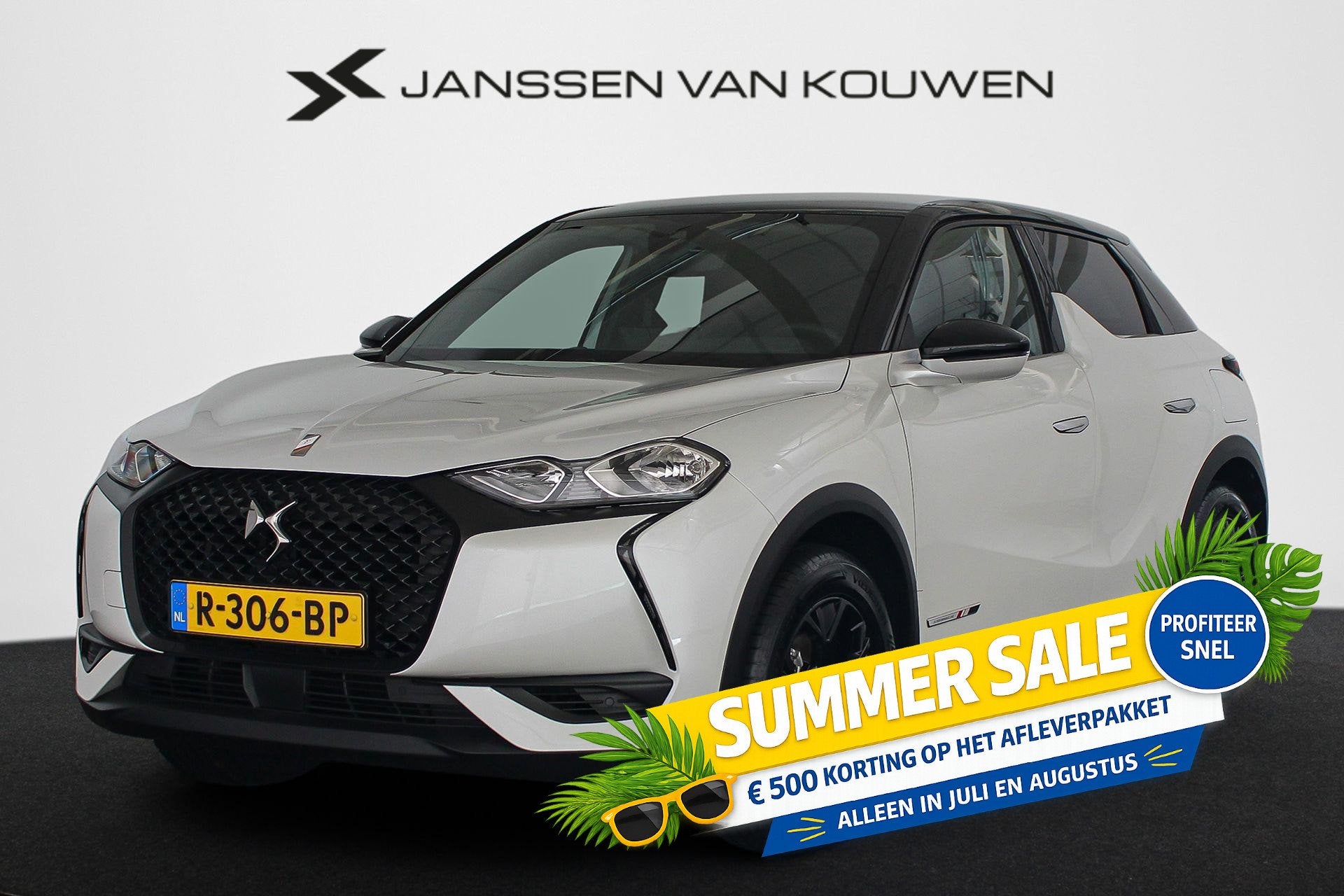 DS 3 Crossback E-Tense Performance Line 50 kWh SOH 94% Achte, Auto's, DS, Bedrijf, Te koop, DS 3, ABS, Achteruitrijcamera, Airbags