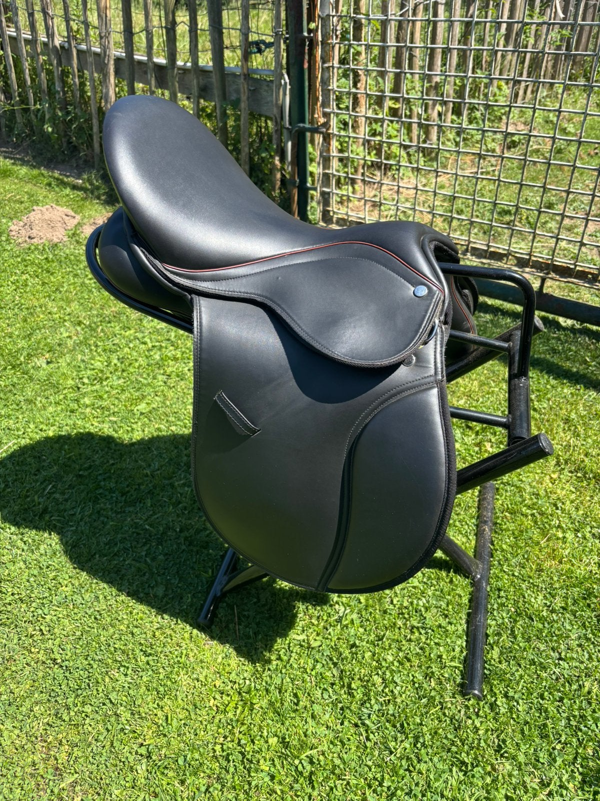 VZH zadel Harry Horse 15 inch (nieuwstaat), Dieren en Toebehoren, XS (15.5 inch of kleiner), Verstelbaar kopijzer, Ophalen of Verzenden