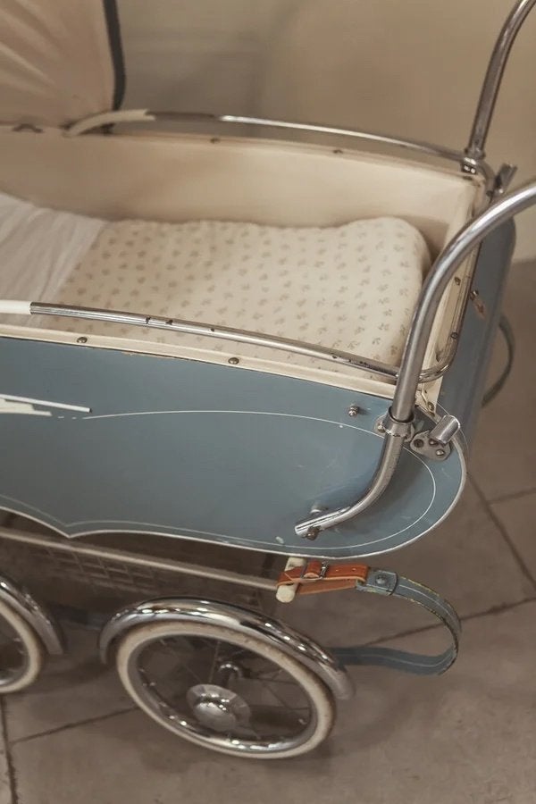 TE HUUR! Vintage kinderwagen, Ophalen, Gebruikt, Wieg