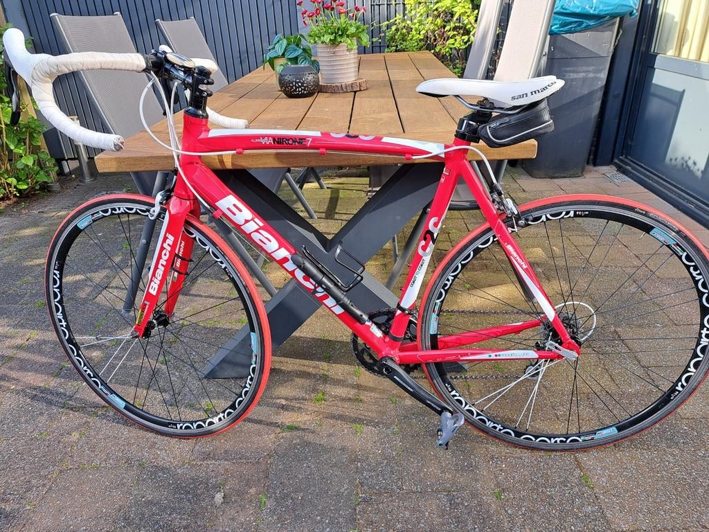 Bianchi Nirone 7 Veloce incl. accesoires, Gebruikt, Aluminium, 57 tot 61 cm, Meer dan 20 versnellingen