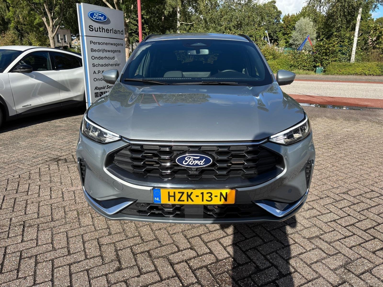 Ford Kuga 2.5 PHEV ST-Line X 243pk | Trekhaak | Adaptieve Cr, Auto's, 14 kWh, Gebruikt, Leder en Stof, Bedrijf