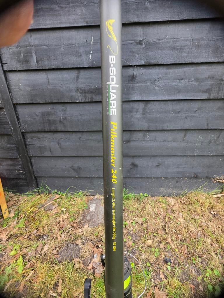 B-Square Pilkmaster 240 Werphengel met Molen, Ophalen of Verzenden, Gebruikt