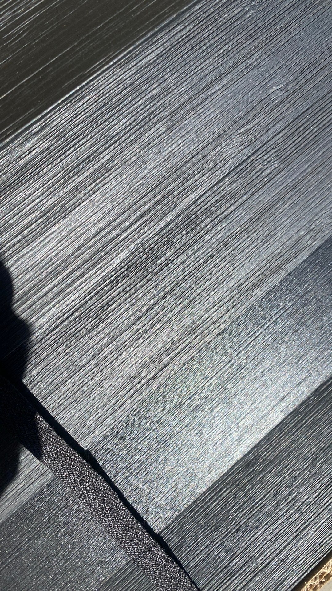 Nieuwe jaloezie 103 breed 115 hoog zwart hout, Jaloezie, Zwart, Hout, Ophalen of Verzenden