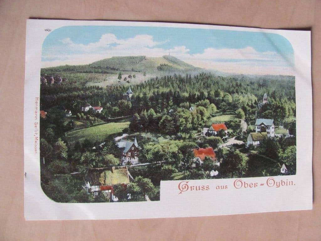 Ober Oybin ca. 1900, Ophalen of Verzenden, Voor 1920, Duitsland