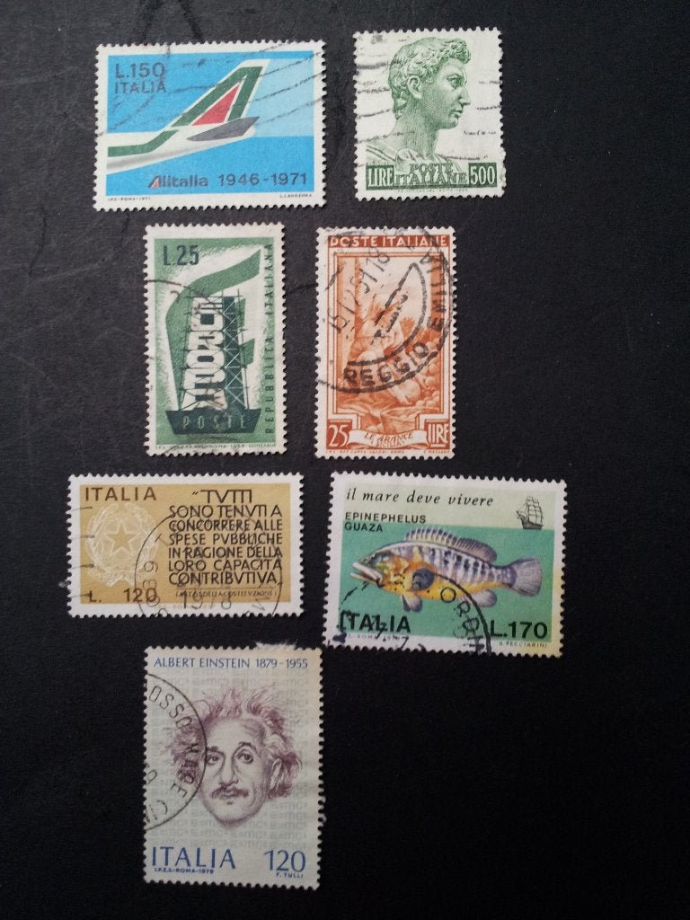 Italië allerlei E gestempeld, Ophalen of Verzenden, Gestempeld