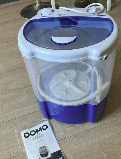 Mini wasmachine 2 kilo 130watt ideaal voor op reis, Ophalen of Verzenden