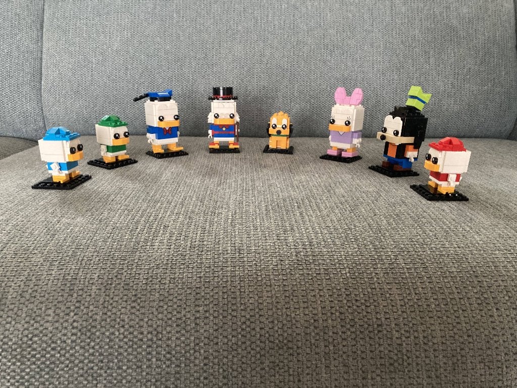 Lego BrickHeadz disney karakters, Verzamelen, Disney, Zo goed als nieuw, Beeldje of Figuurtje, Overige figuren, Ophalen of Verzenden