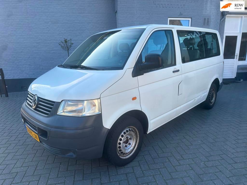 Volkswagen Transporter Kombi 1.9 TDI 300 Trendl. | 9 PERSOON, 86 pk, Gebruikt, 8 stoelen, Wit