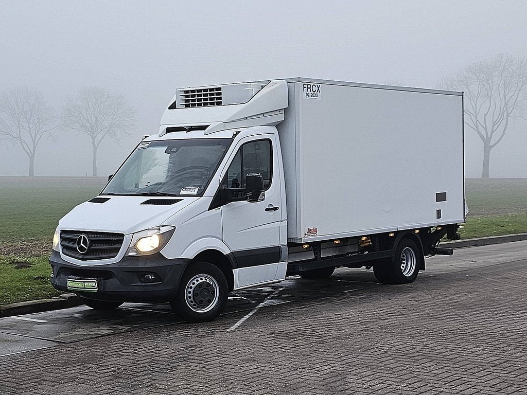MERCEDES-BENZ SPRINTER 516 koelwagen laadklep!, Euro 6, Mercedes-Benz, Bedrijf, 2 stoelen