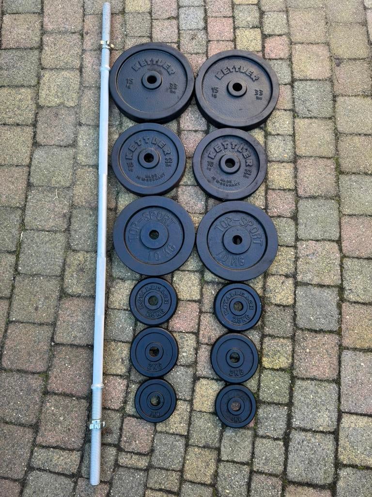 Gietijzer SET 30mm incl 81KG, Ophalen