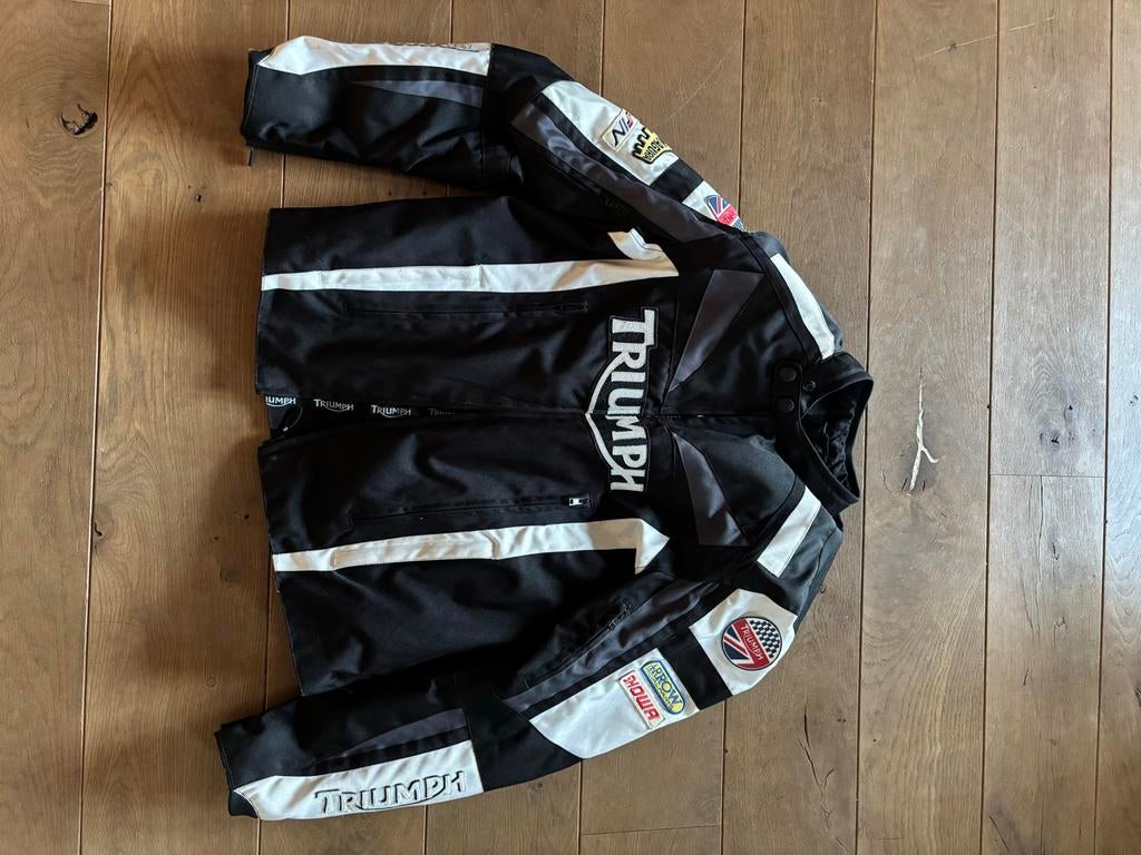 Triumph Textiel Motorjas - Maat 48/58, Motoren, Kleding | Motorkleding, Ophalen of Verzenden, Tweedehands, Heren, Jas | textiel