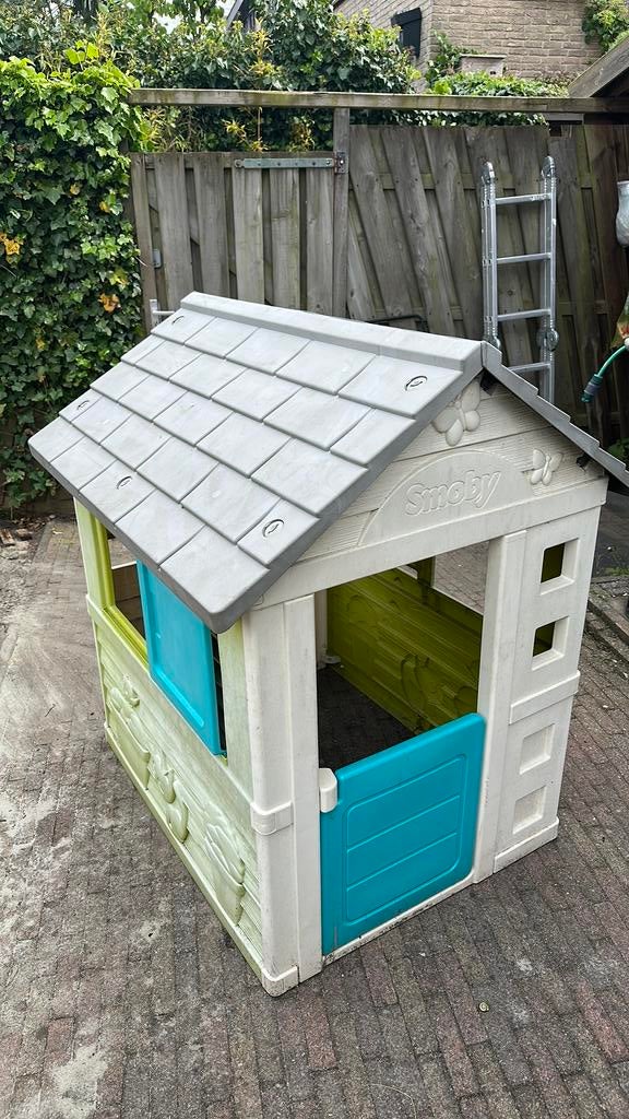 Smoby Tuinhuisje, Kinderen en Baby's, Speelgoed | Buiten | Speelhuisjes, Ophalen, Gebruikt, Kunststof
