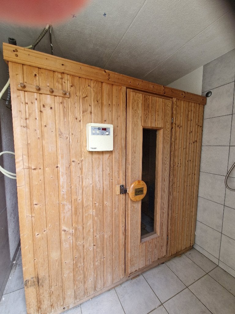 Finse sauna, Sport en Fitness, Ophalen, Gebruikt, Fins of Traditioneel, Complete sauna