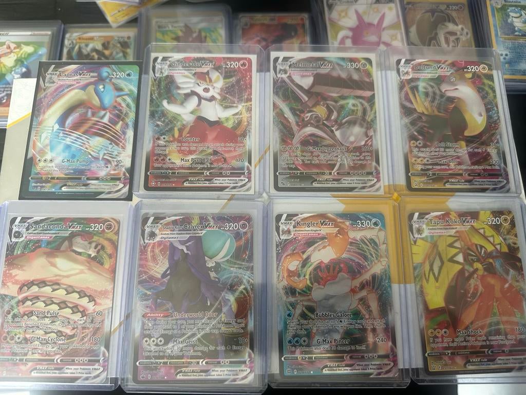 Pokémon VMAX kaarten, Hobby en Vrije tijd, Verzamelkaartspellen | Pokémon, Nieuw, Meerdere kaarten, Foil, Ophalen of Verzenden