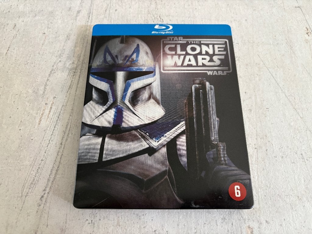 Star Wars The Clone Wars Steelbook Blu Ray, Cd's en Dvd's, Ophalen of Verzenden, Zo goed als nieuw, Science Fiction en Fantasy