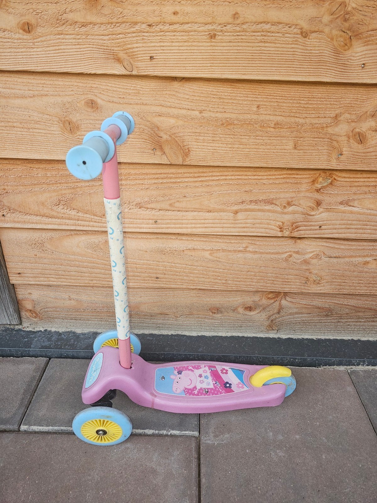 Roze kinderstep met Peppa Pig - Gebruikt, Ophalen, Gebruikt, Gewone step, Peppa Pig