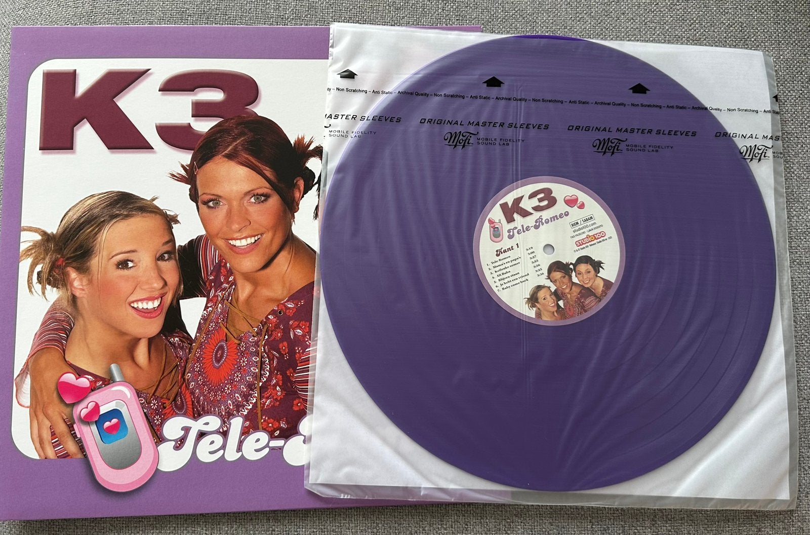 Tele-Romeo LP vinyl K3, Ophalen, Zo goed als nieuw, LP