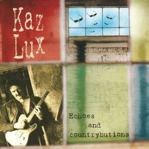 CD: Kaz Lux (Brainbox) – Echoes And Countrybutions (ZGAN), Ophalen of Verzenden, Zo goed als nieuw, Poprock