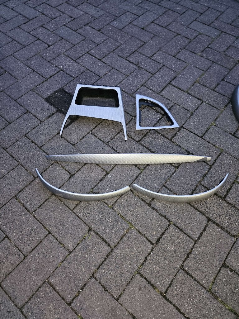 INTERIEURLIJSTEN GRIJS  BMW E87, Niet ingevuld, Gebruikt, Niet ingevuld, Ophalen of Verzenden