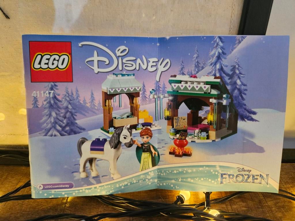 Lego Disney Frozen Anna's Sneeuwavontuur 41147, Compleet, Lego, Ophalen of Verzenden, Zo goed als nieuw