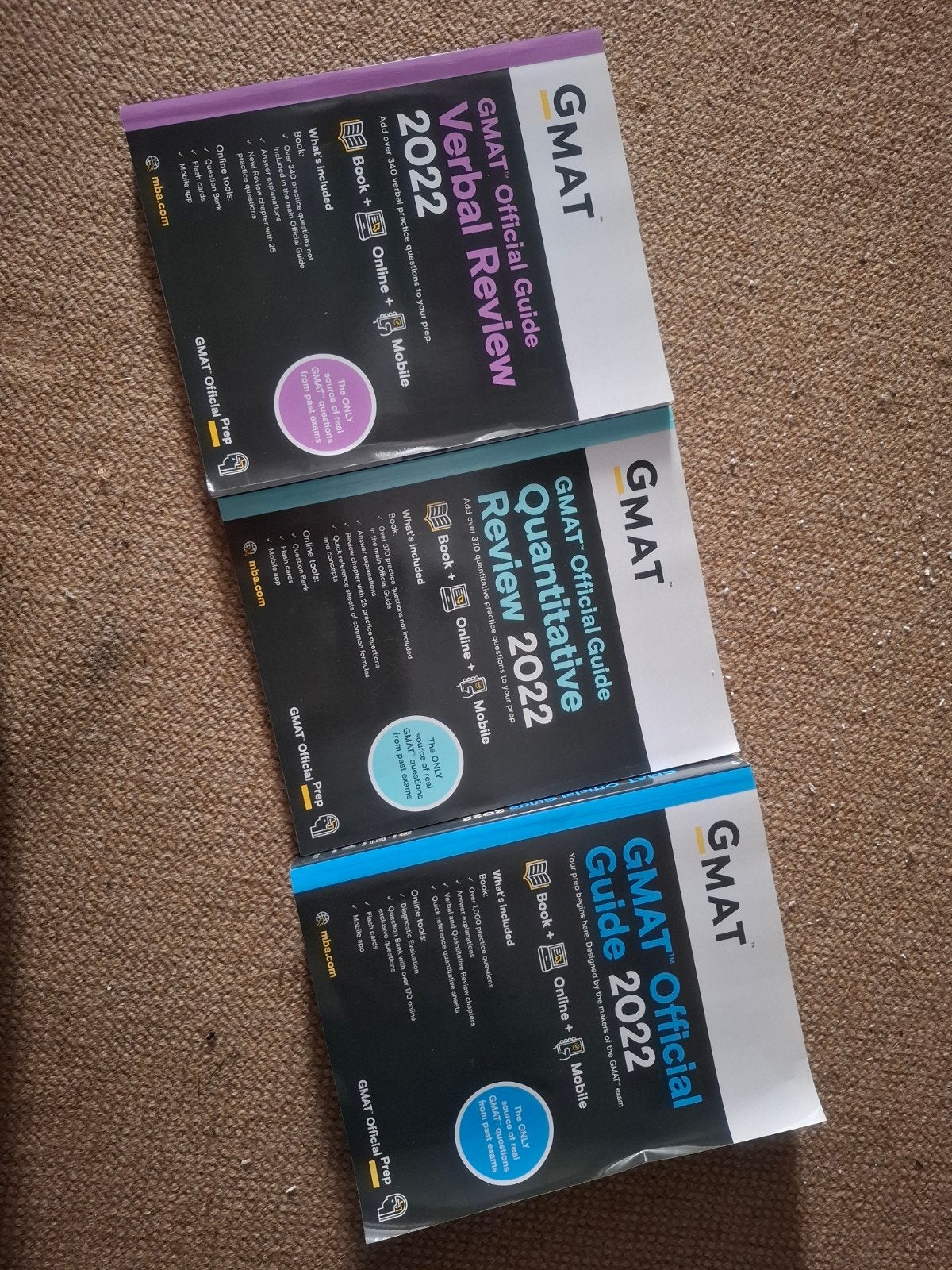 GMAT Official Guide 2022 Set, Ophalen of Verzenden, Zo goed als nieuw, Overige typen