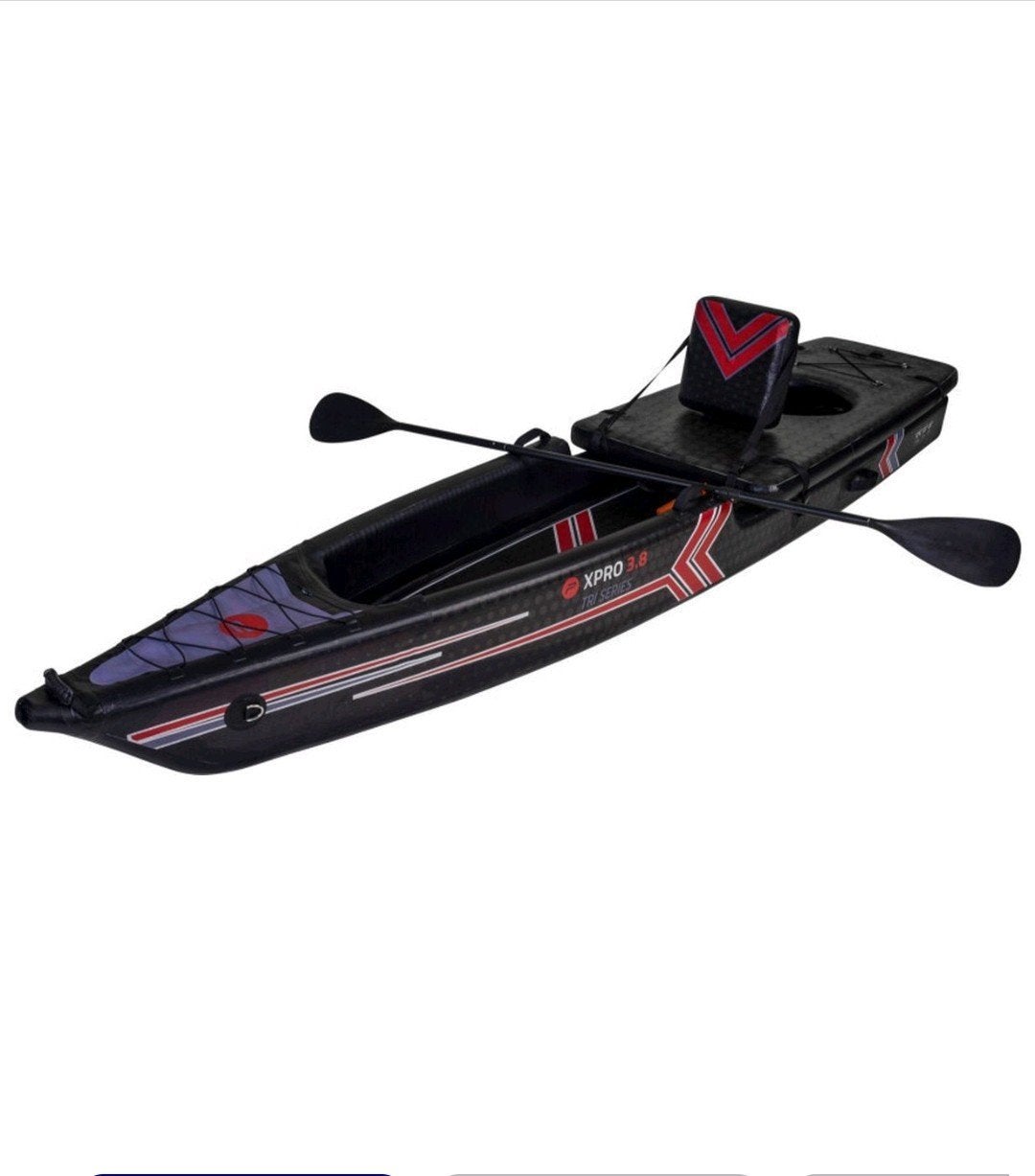 Pure4fun nieuwe 1 persoons kajak, Watersport en Boten, Kano's, Ophalen, Opblaasbaar, Eén persoon, Kajak