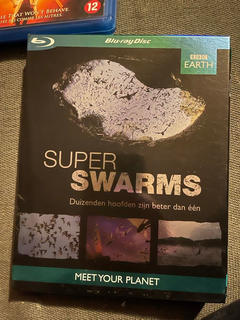 Super Swarms - BBC Earth Blu-ray Disc, Ophalen of Verzenden, Zo goed als nieuw