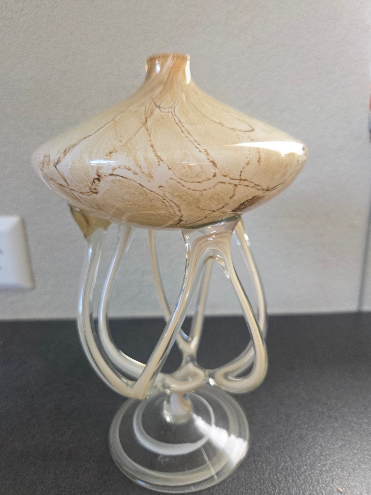 Handgeblazen olielamp, Ophalen of Verzenden