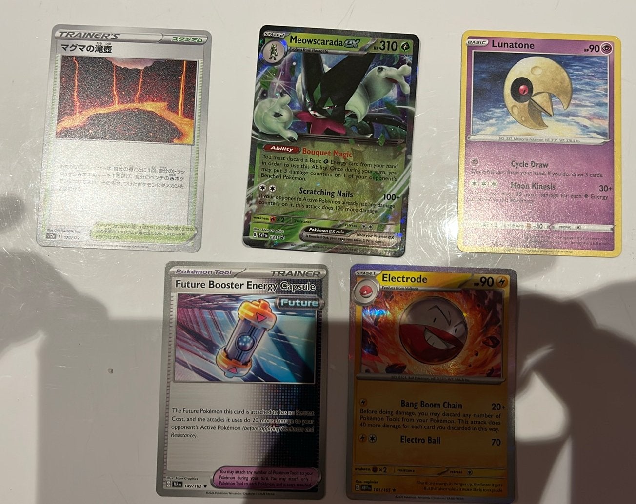Pokémon Kaarten Bundel, Ophalen of Verzenden, Zo goed als nieuw, Meerdere kaarten, Foil