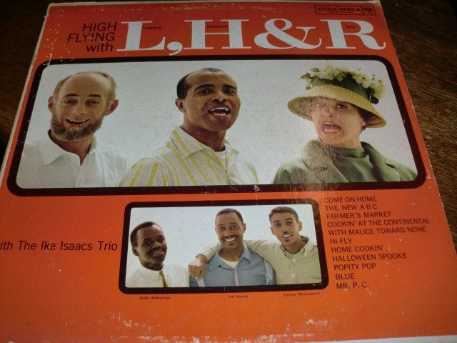 Lambert, Hendricks & Ross High Flying Columbia LP  US  1961, LP, Gebruikt, Ophalen of Verzenden, 12 inch