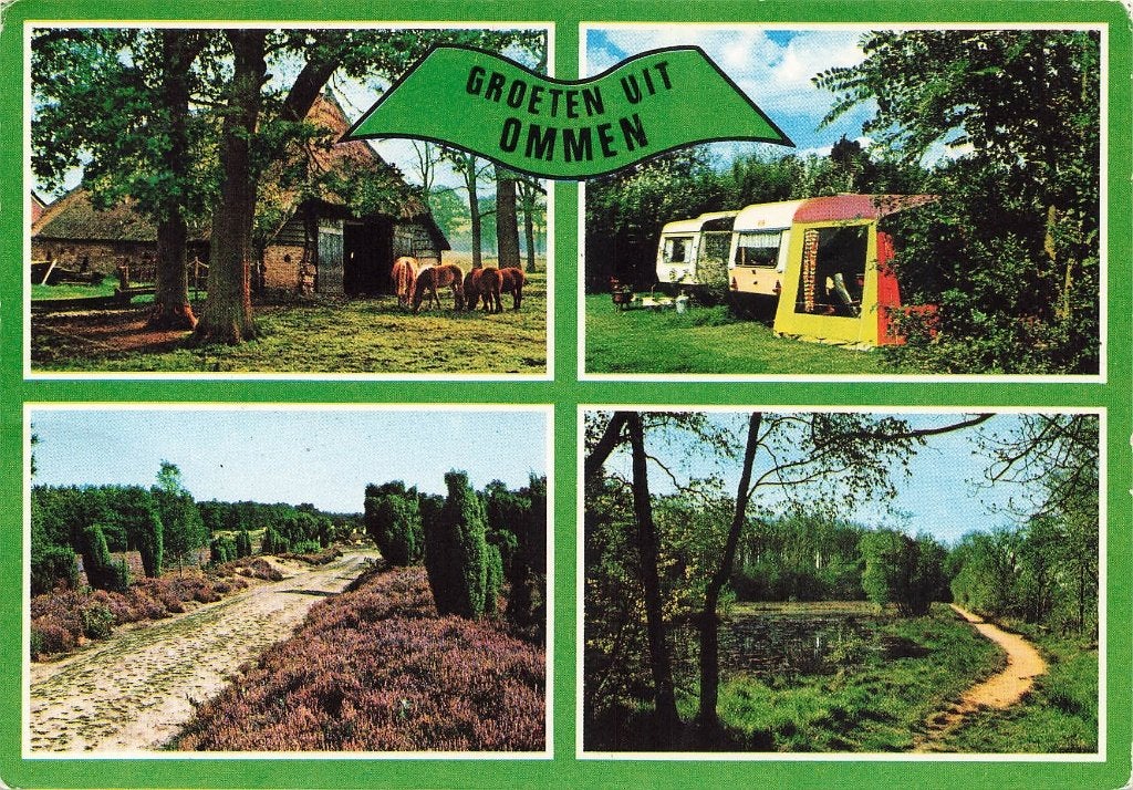 Groeten uit Ommen, Ophalen of Verzenden, 1980 tot heden, Gelopen, Overijssel