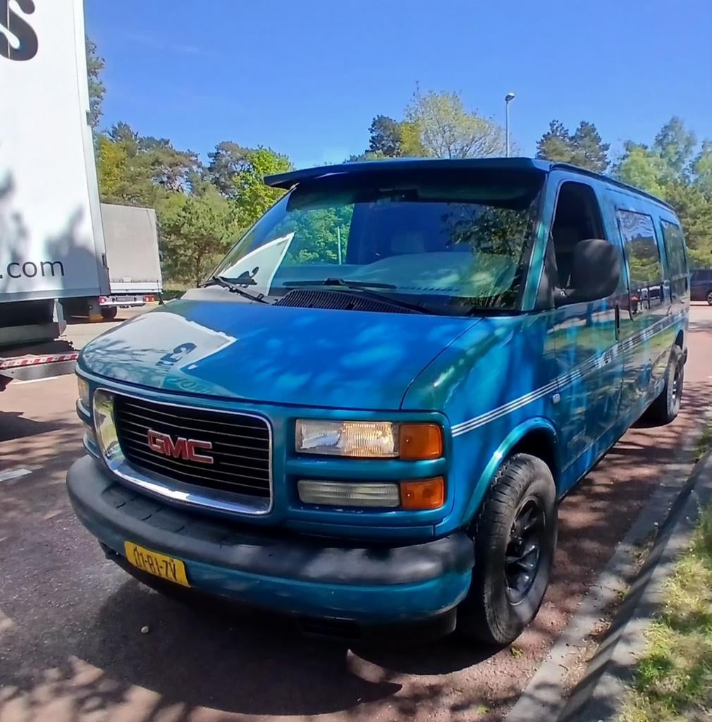 Chevrolet GMC Chevy Van Savana 1998, Achterwielaandrijving, 8 cilinders, 254 pk, Particulier