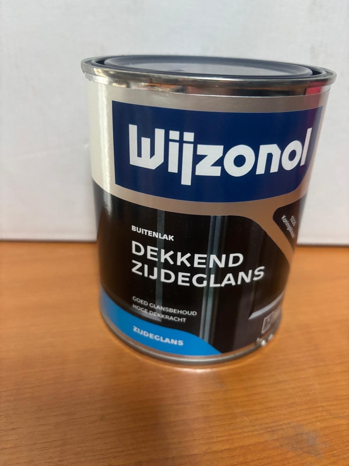 Wijzonol Zijdeglans Verf  RAL 9226, Ophalen, Blauw, Nieuw, Verf