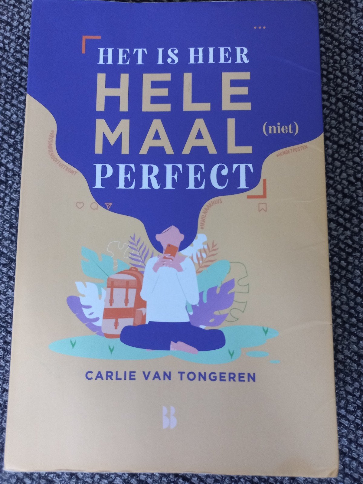 Het is hier Helemaal (niet) Perfect - Carlie van Tongeren, Ophalen of Verzenden, Zo goed als nieuw, Carlie van Tongeren, Nederland
