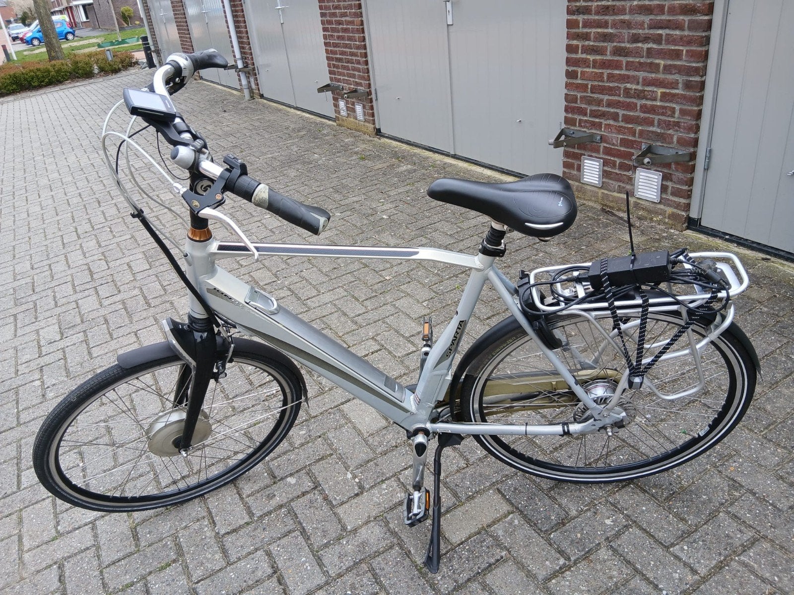 Mooie Sparta Ion elektrische heren fiets, 53 tot 57 cm, Ophalen, Gebruikt, Sparta