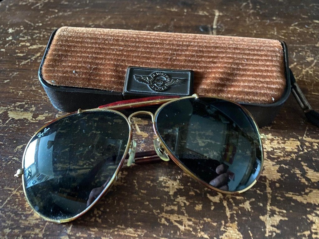 Ray Ban 'Wing', Sieraden, Tassen en Uiterlijk, Gebruikt, Zonnebril, Overige kleuren, Ophalen of Verzenden