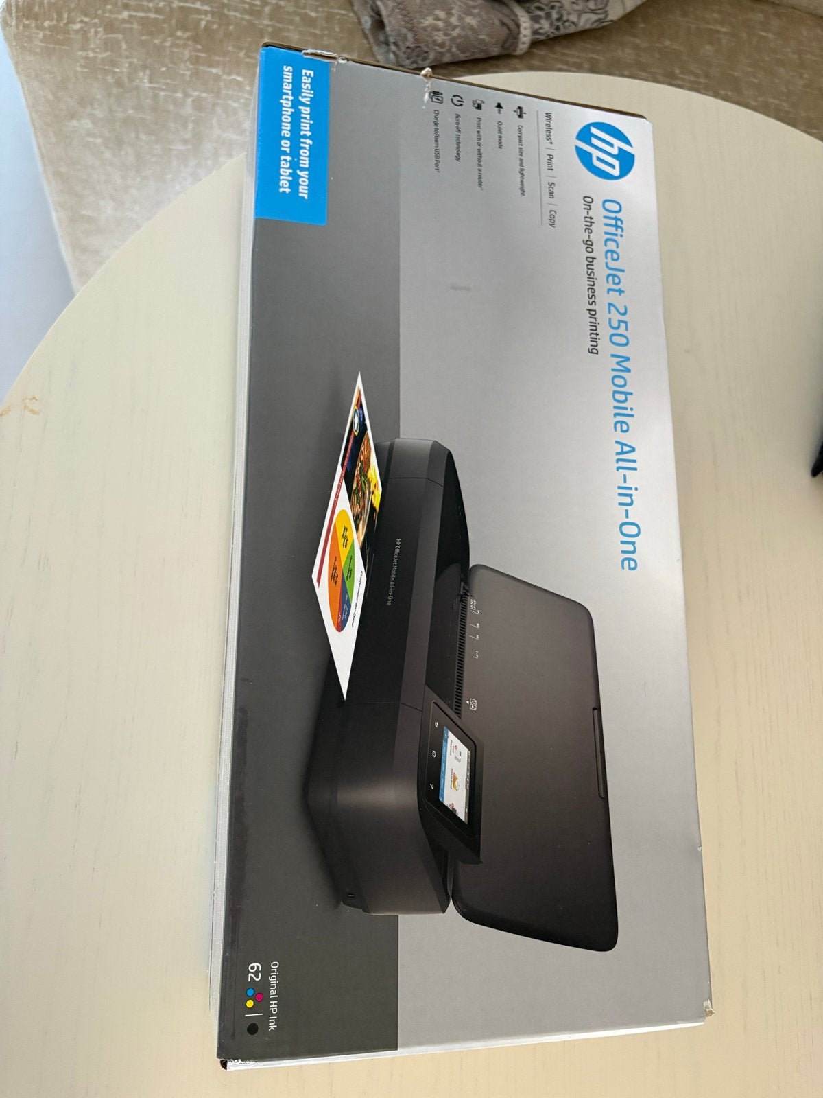 HP OfficeJet 250 Mobiele All-in-One Printer, Computers en Software, Printers, Ophalen, Inkjetprinter, All-in-one, Draadloos