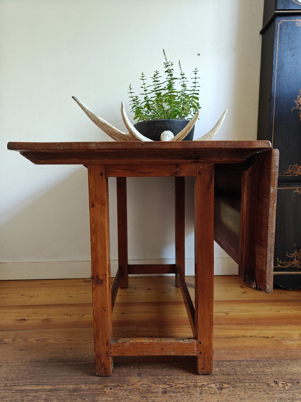 Antieke Zweedse klaptafel (slagbord)., Antiek en Kunst, Ophalen