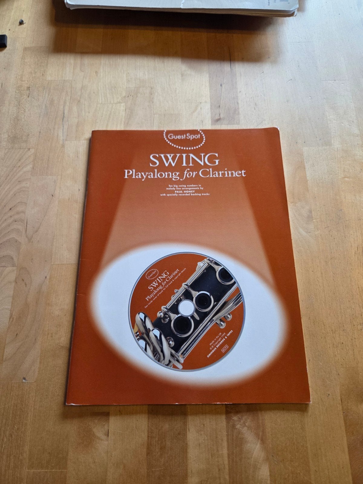 Swing Playalong for Clarinet - Bladmuziek met CD, Gebruikt, Verzenden, Overige soorten, Klarinet