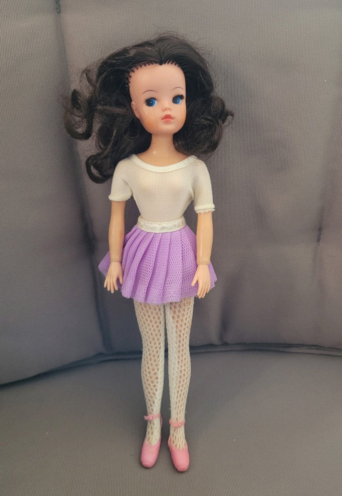 Vintage Ballerina Barbie Sindy Pop Jr.70 - Riveted Schouders, Ophalen of Verzenden, Gebruikt, Overige typen