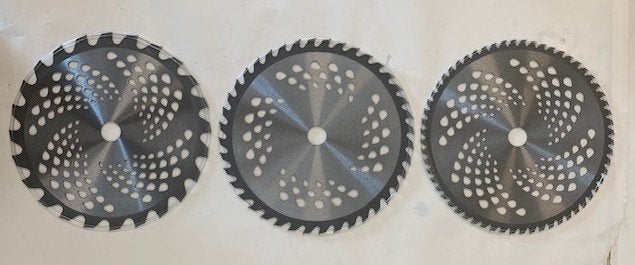 Universeel zaagblad (3 types) voor benzine bosmaaier, Tuin en Terras, Ophalen of Verzenden, Nieuw, 10 tot 30 cm, Benzine
