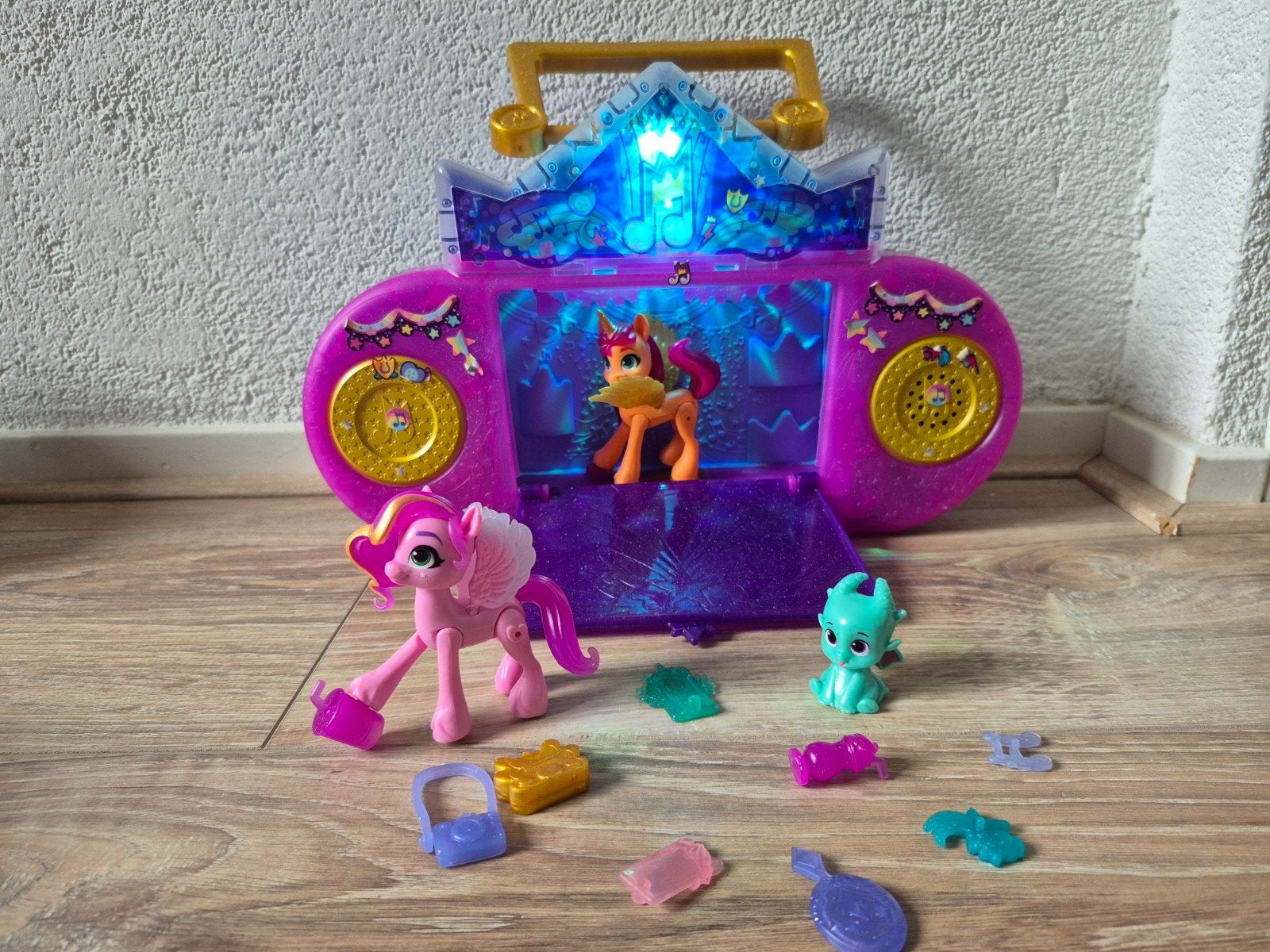 Little Pony Speelset met Muziek en Lichtjes, Kinderen en Baby's, Ophalen of Verzenden, Zo goed als nieuw
