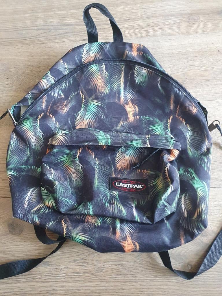 Eastpak Padded Pak'R Rugzak - Tropische Print, Ophalen, Gebruikt, 25 tot 40 cm, 30 tot 45 cm