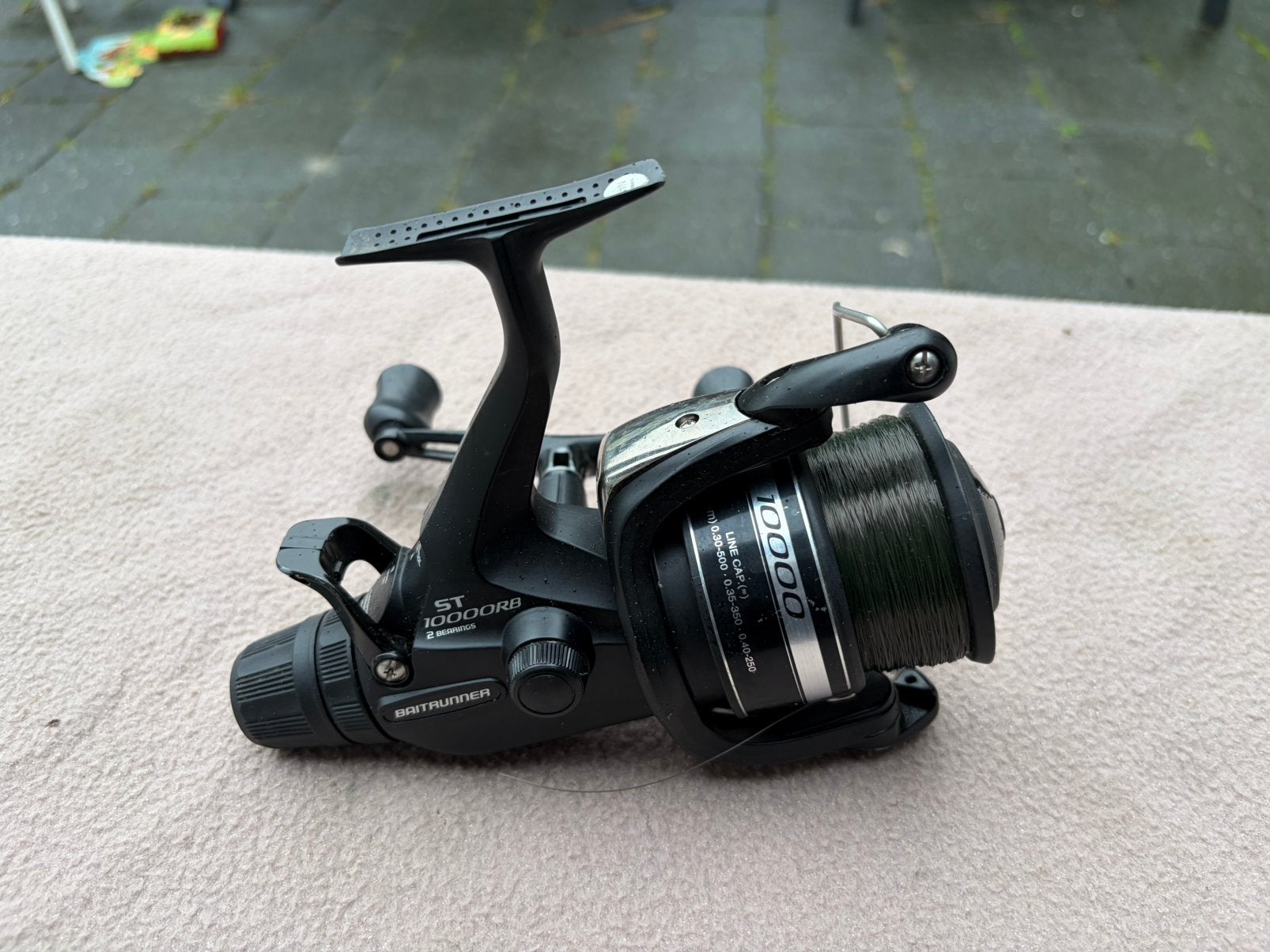 Shimano st10000rb baitrunner molen, Watersport en Boten, Ophalen of Verzenden, Gebruikt, Molen