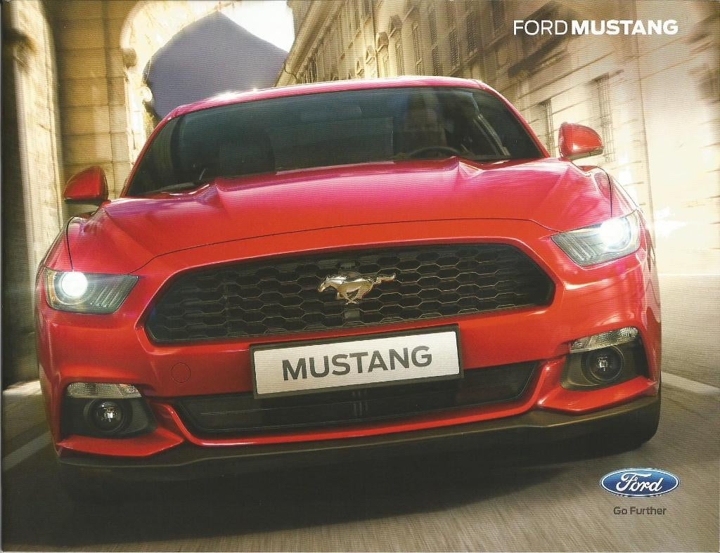 Ford Mustang incl cabriolet folder, Ophalen of Verzenden, Zo goed als nieuw, Ford