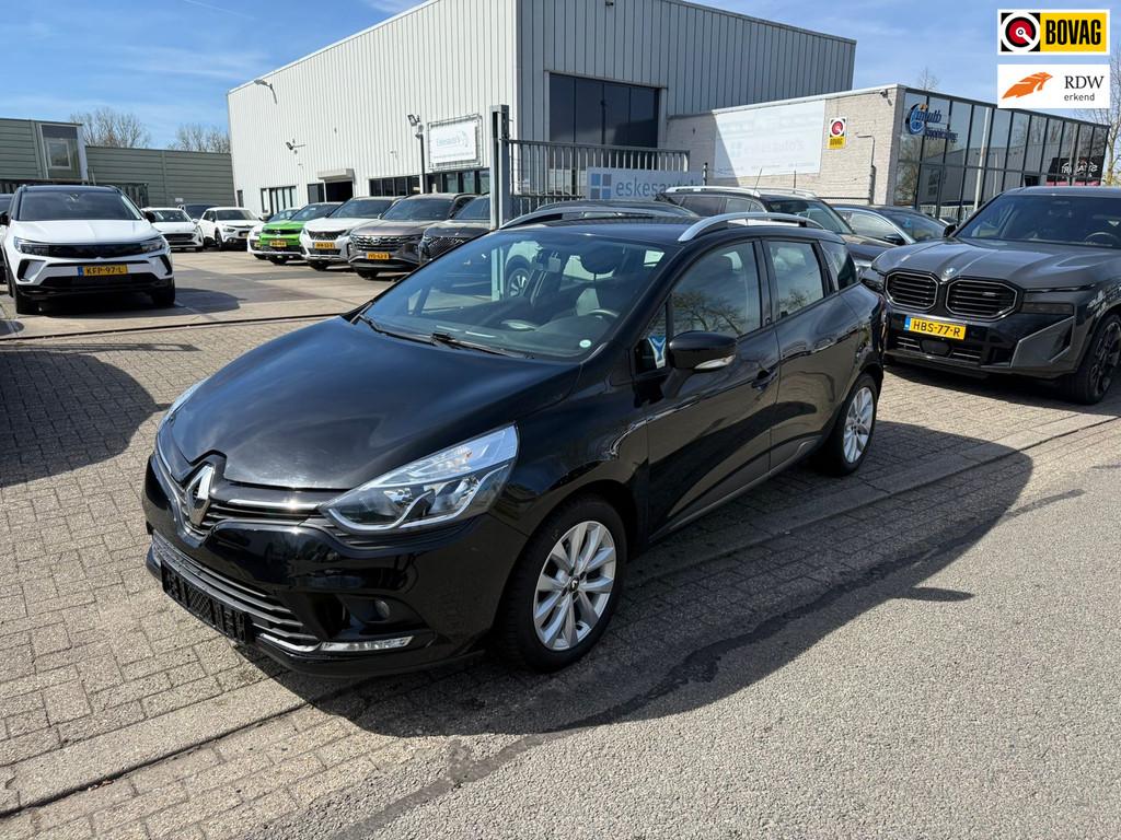 Renault Clio Estate 0.9 TCe Life, Navi, Airco Dealer auto, Voorwielaandrijving, 898 cc, Stof, Gebruikt