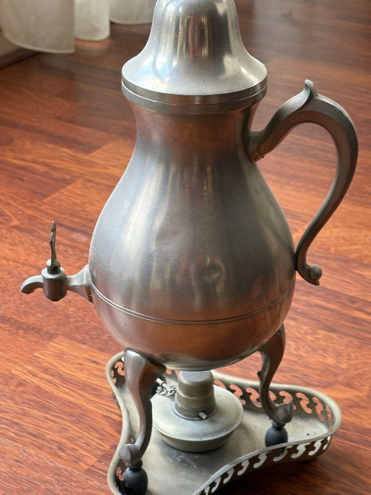Kraantjes koffiepot inclusief komfoor met brander, Ophalen