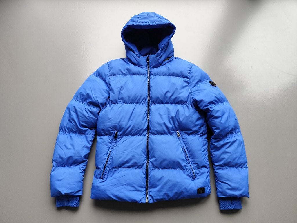 Cars winterjas - maat 16/176 - blauw, Gebruikt, Ophalen of Verzenden, Jas, Jongen